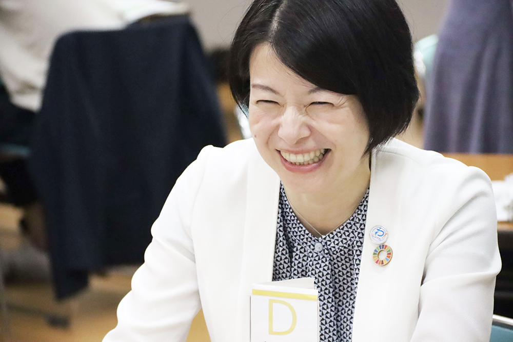 笑顔の区長