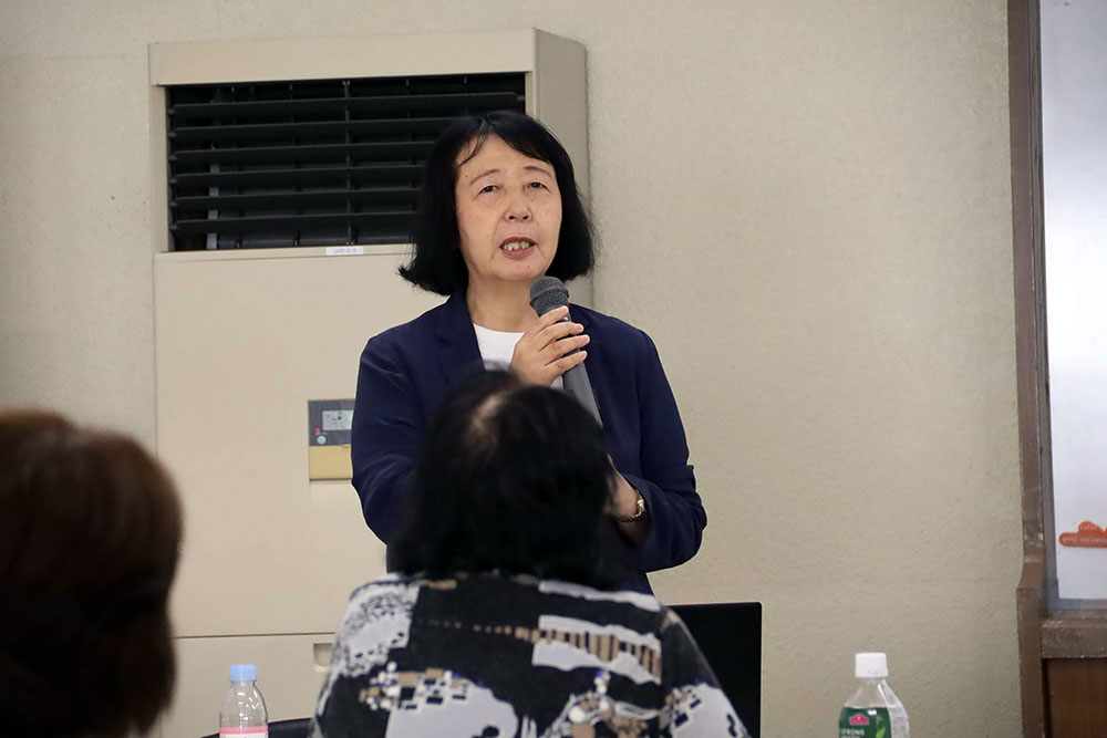 講師の海老原晶子さん