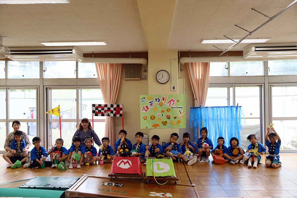 5歳児全員で記念撮影