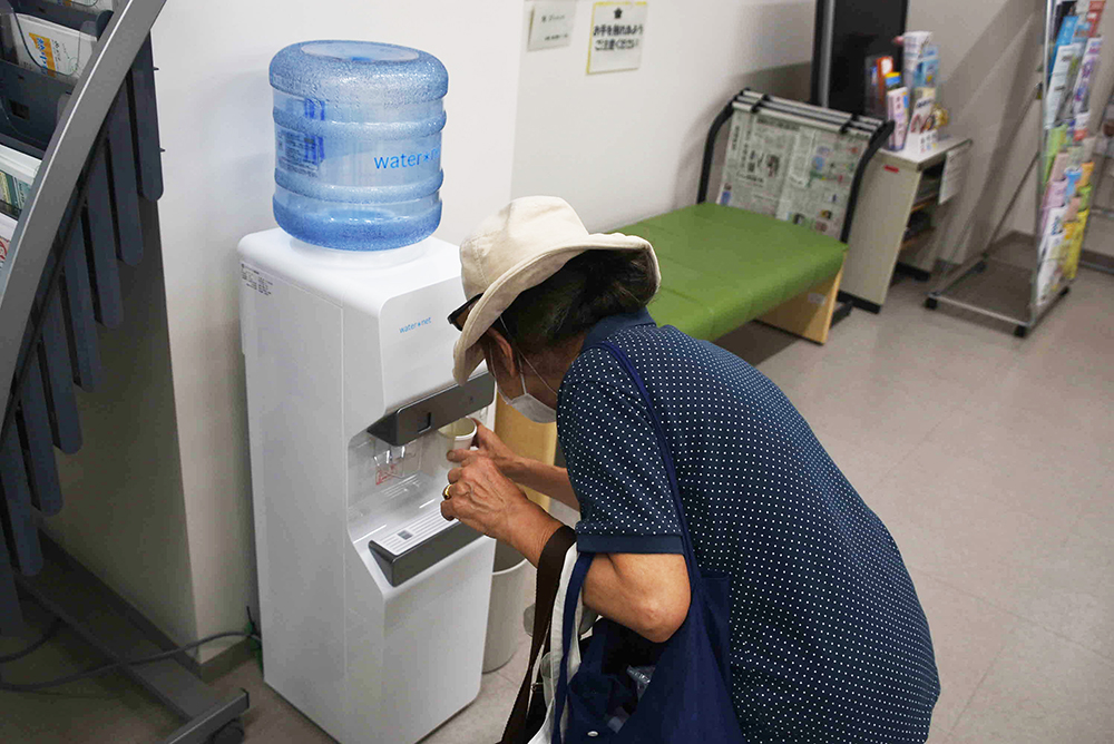 荏原第五地域センターの給水所