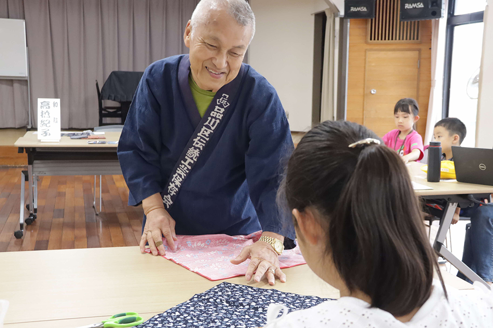 サポートする剱持さん