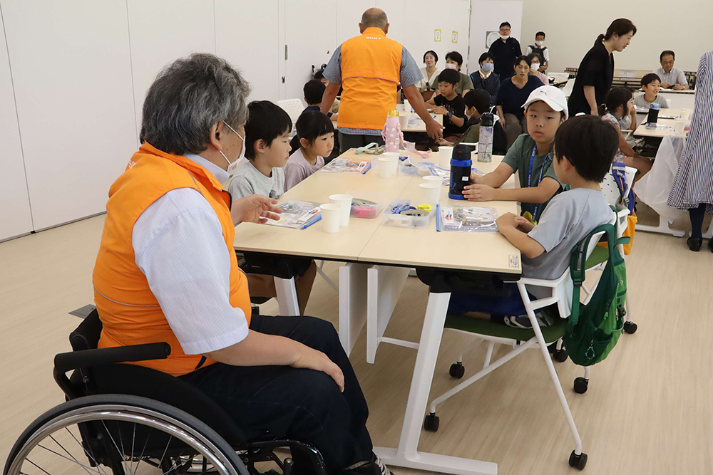 車いすの講師