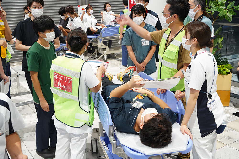 重症者への対応訓練