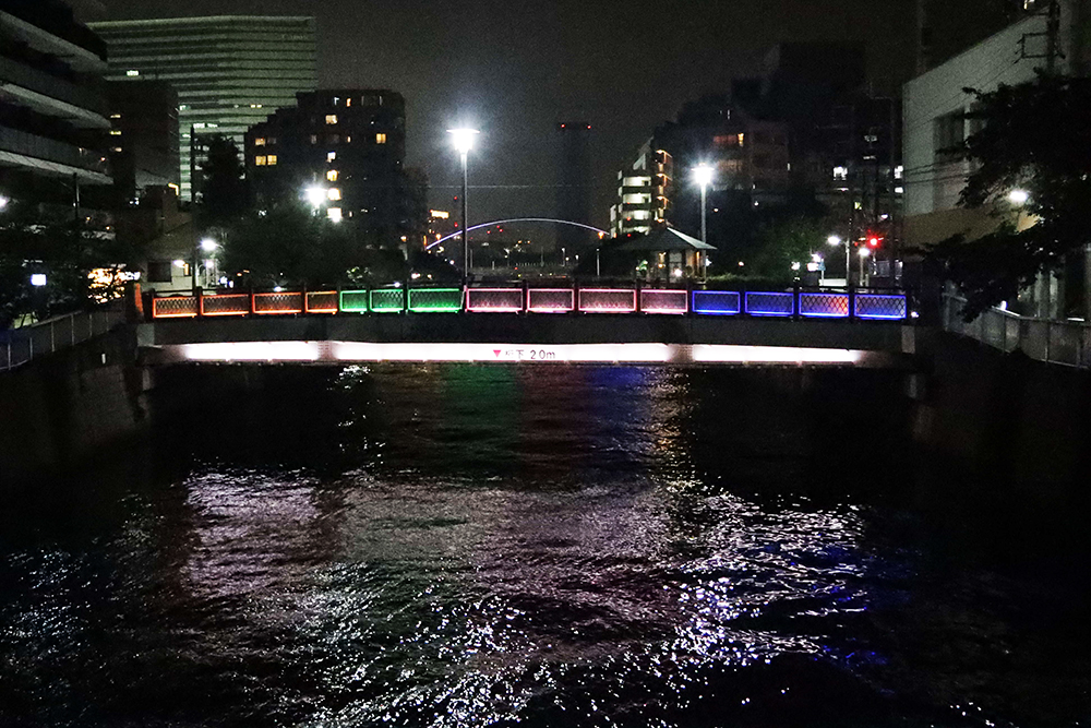 品川橋ライトアップの画像
