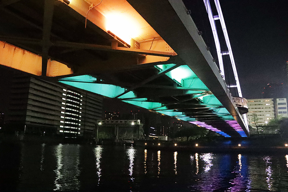 アイル橋ライトアップの画像