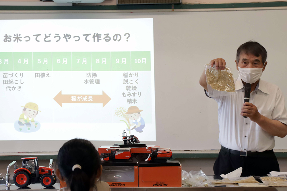 生産農家　田中さんの写真