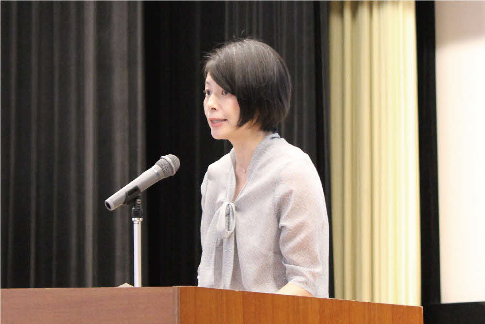 森澤区長の挨拶の写真
