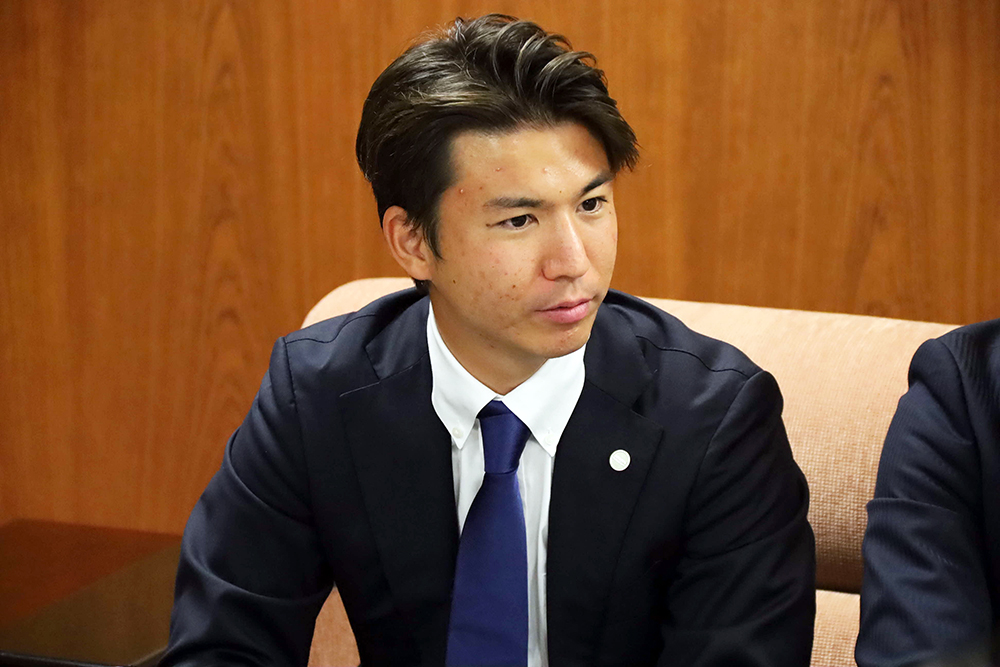 原口 凌輔選手の写真
