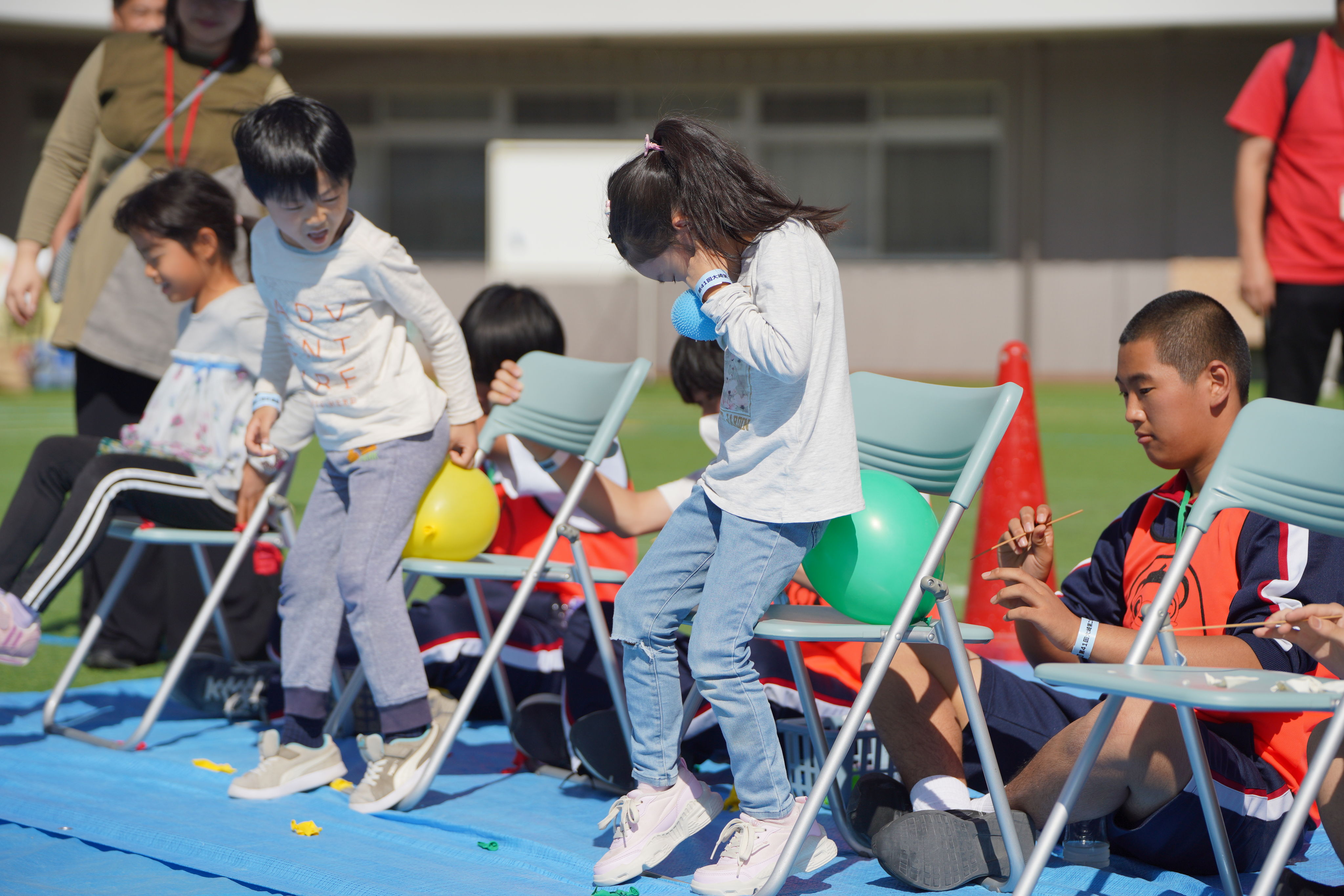 「血アツ測定リレー」