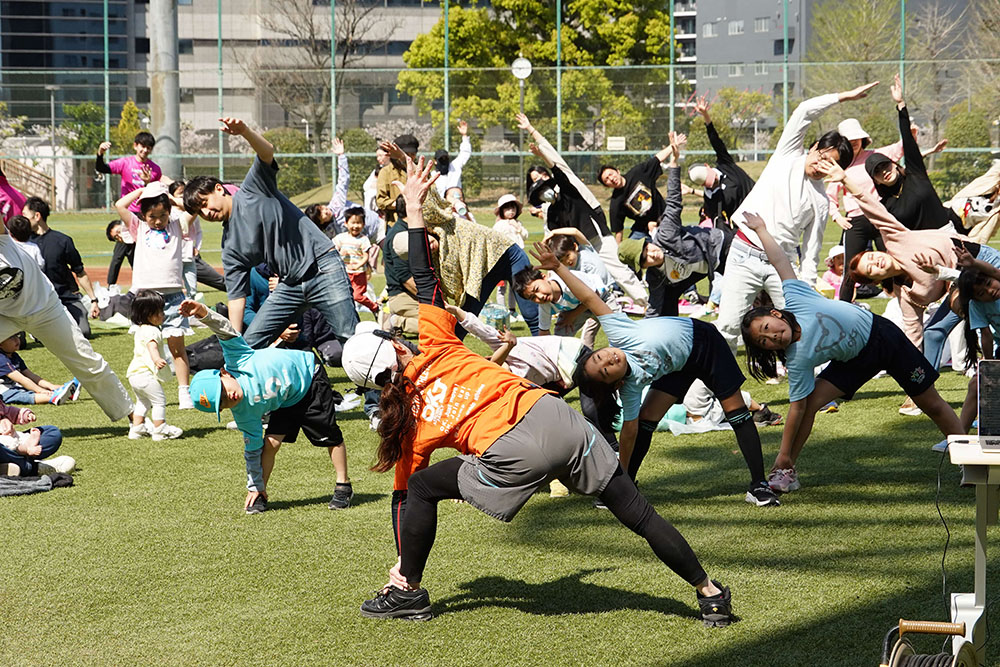 準備運動の画像