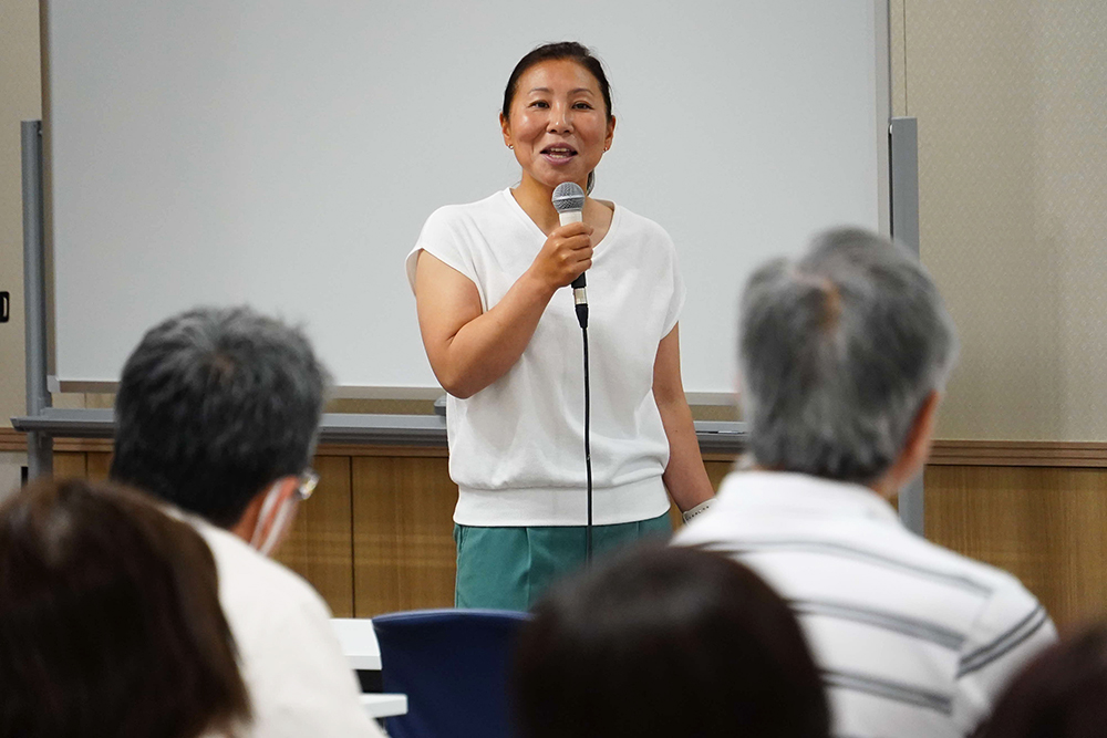 質疑応答の様子の画像
