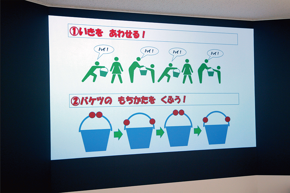 スクリーンの写真