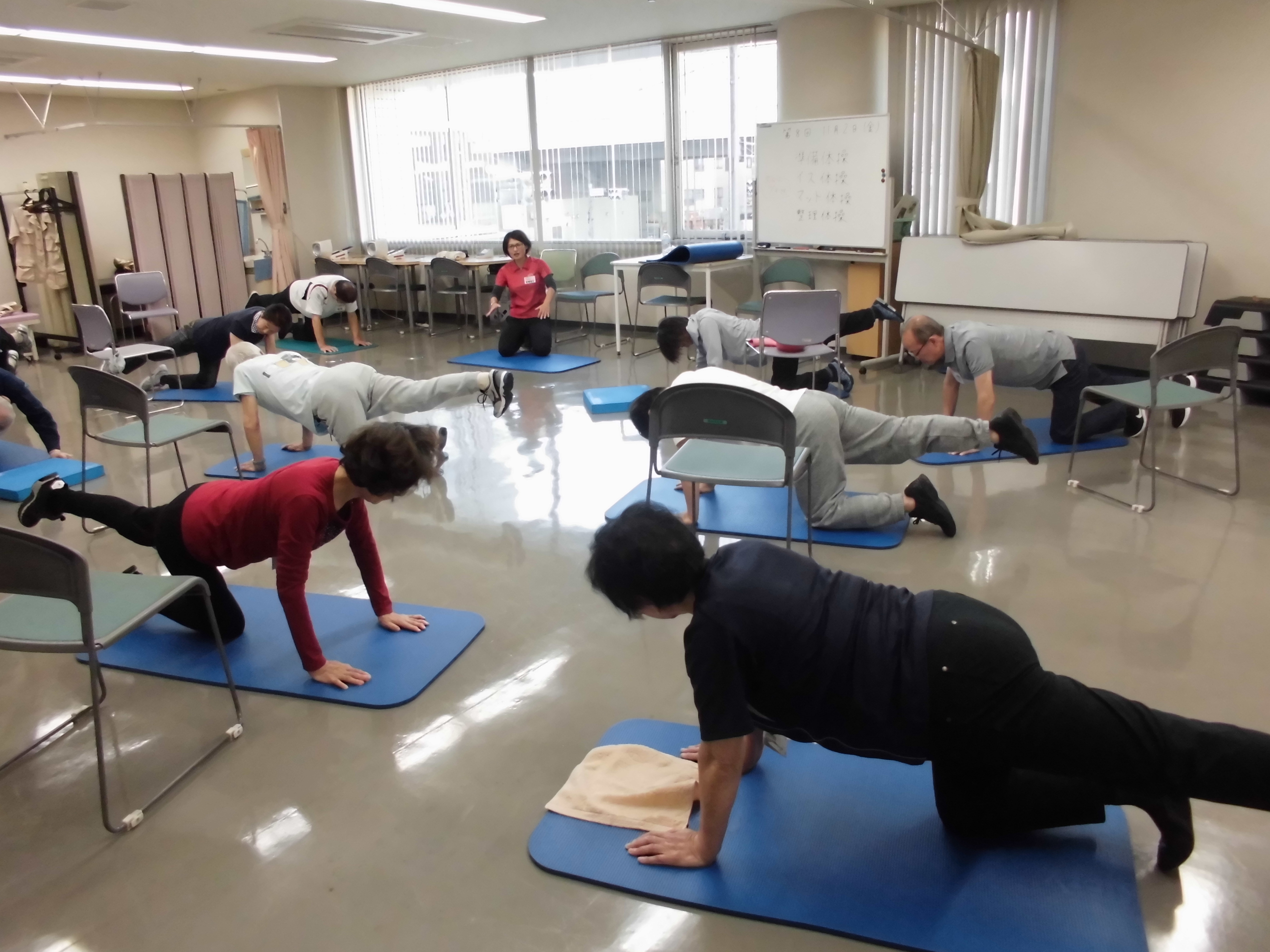 うんどう機能トレーニングの様子