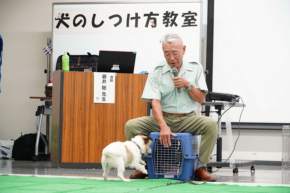 講師によるデモンストレーション