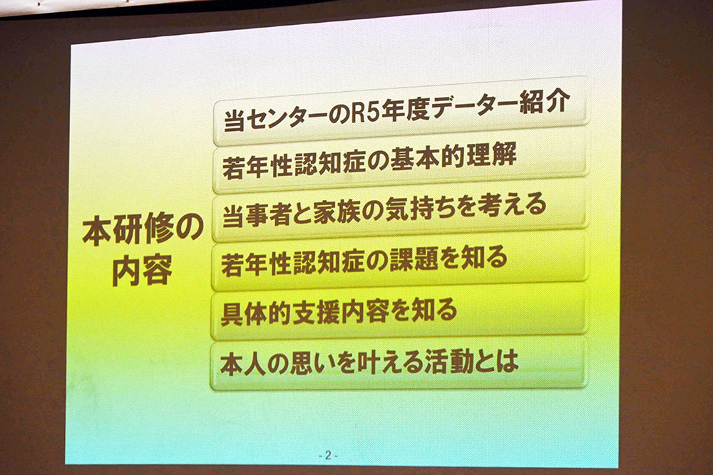 資料を投影する画像