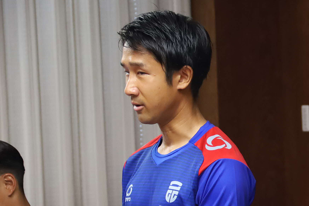 意気込みを語る川村選手の画像