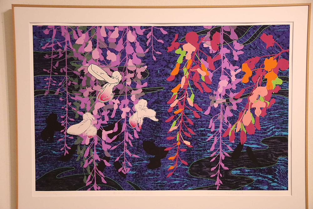作品のアップの画像