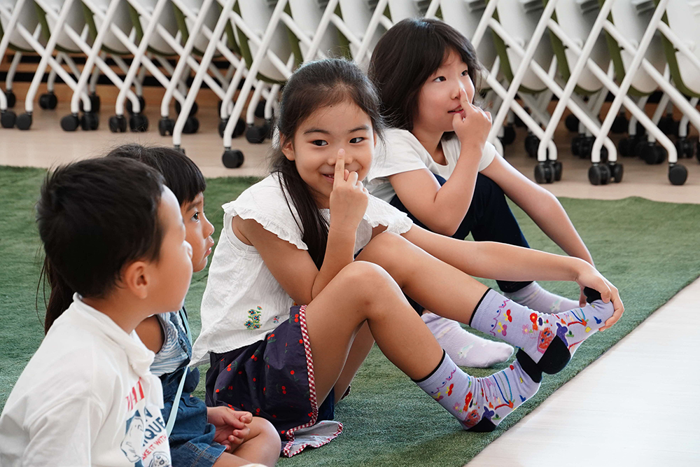 参加する子どもたちの画像