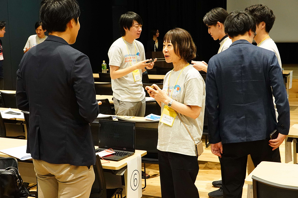 交流会の様子