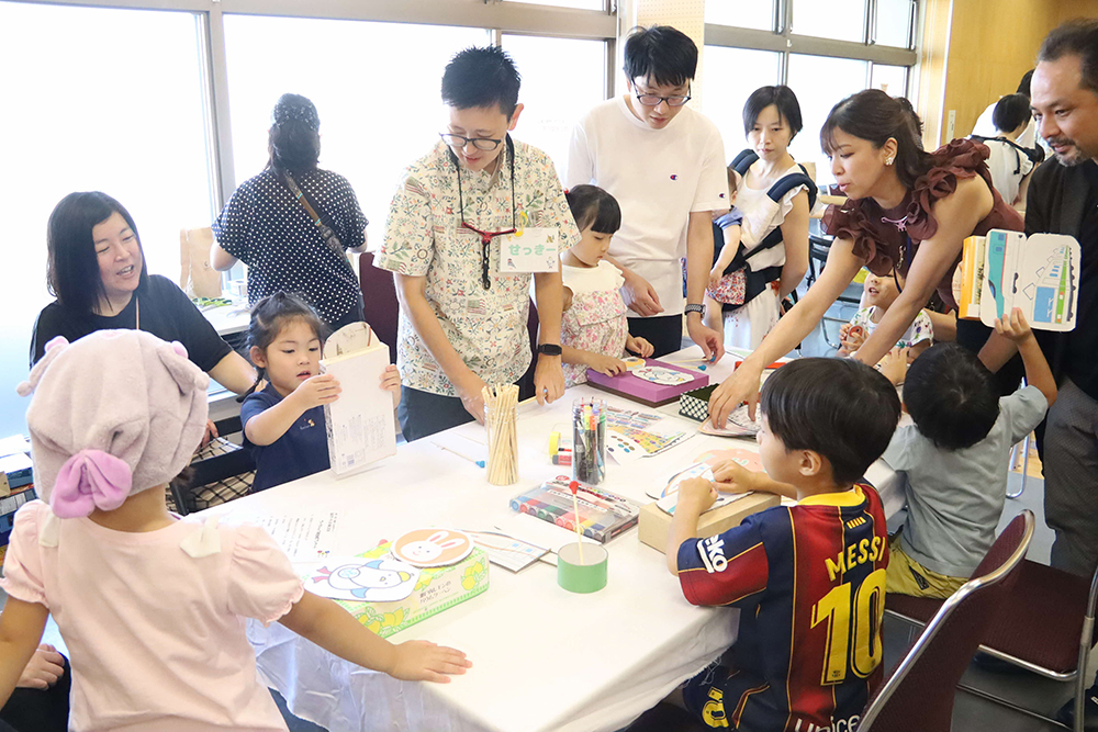 楽器づくりワークショップの画像