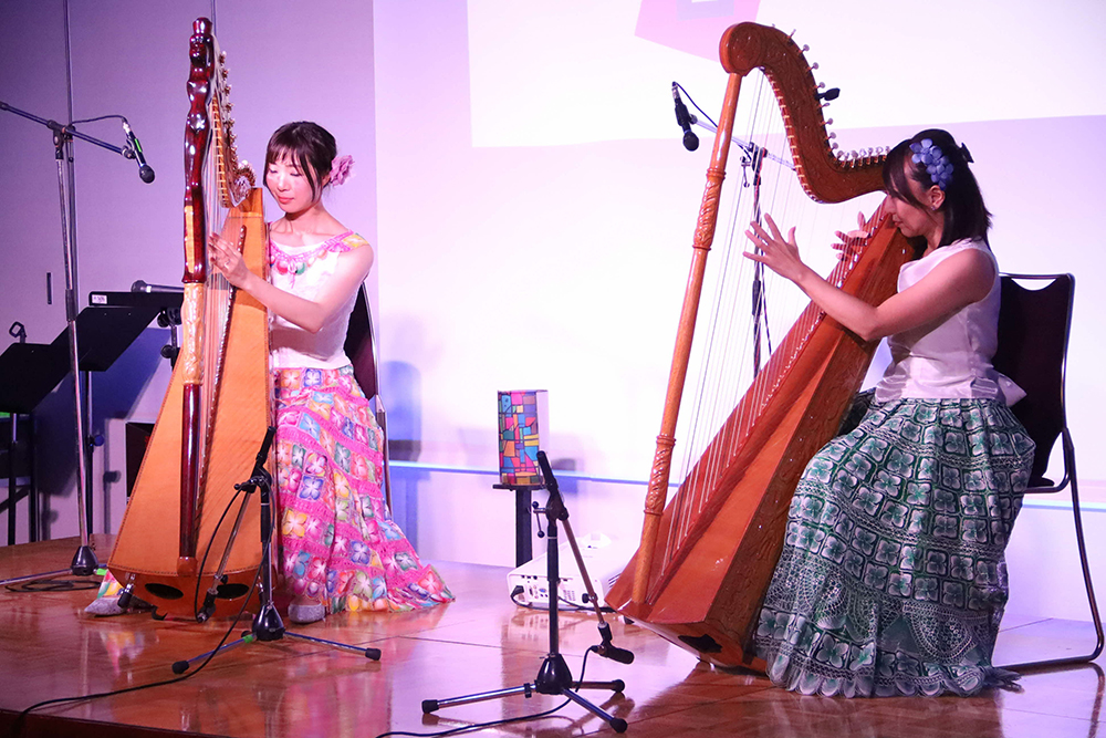 アルパ演奏の画像