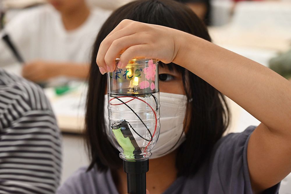 LEDランプ完成の写真