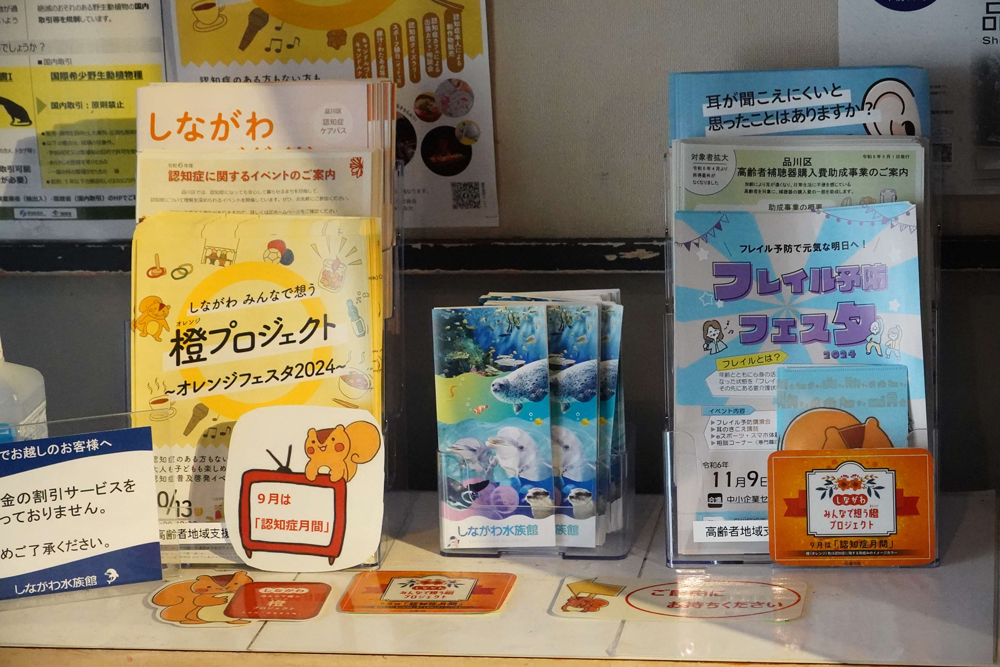 チラシなどの写真