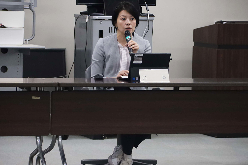 森澤区長の写真