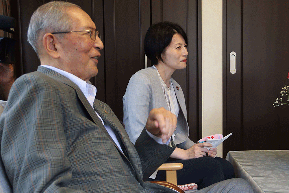 森澤区長と池田会長