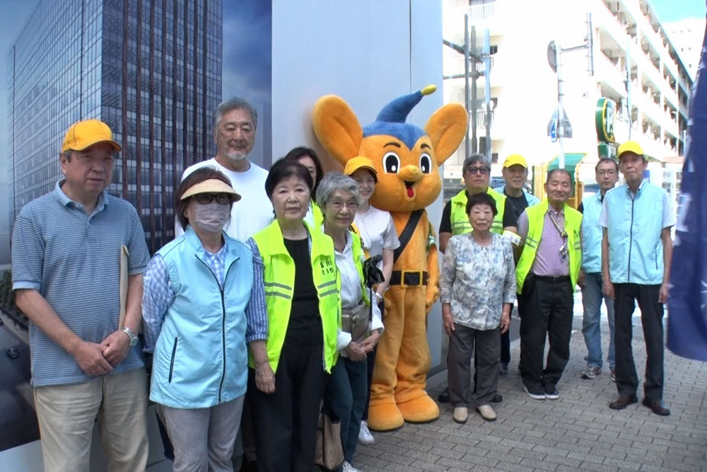 町会の集合写真