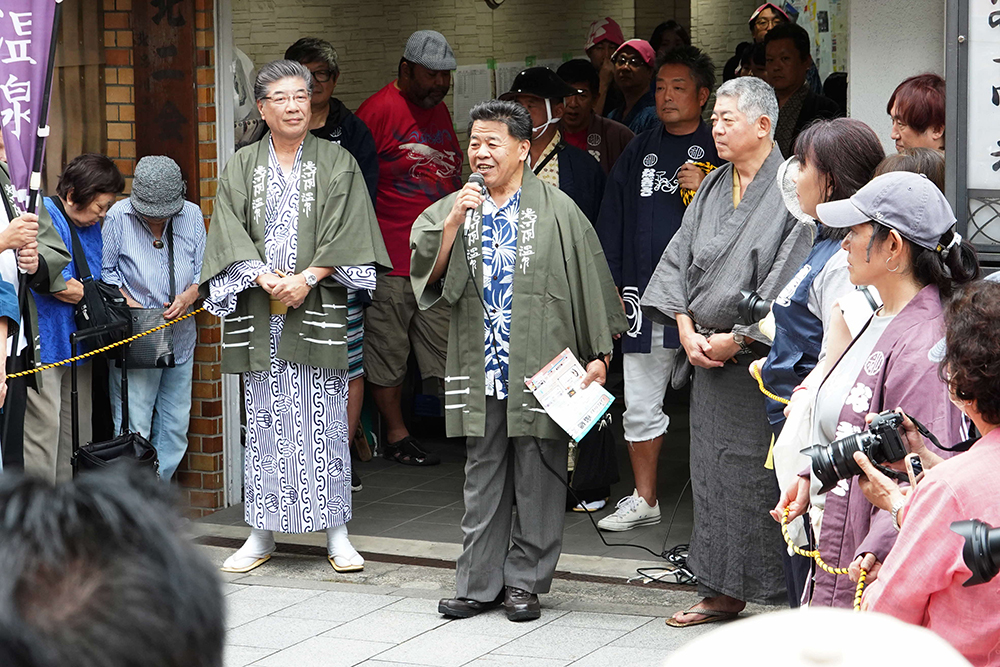 内藤湯河原町長の挨拶