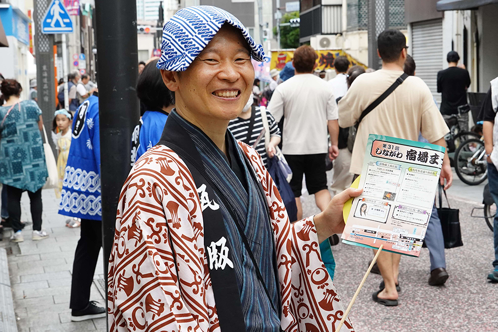 おいらん道中の様子