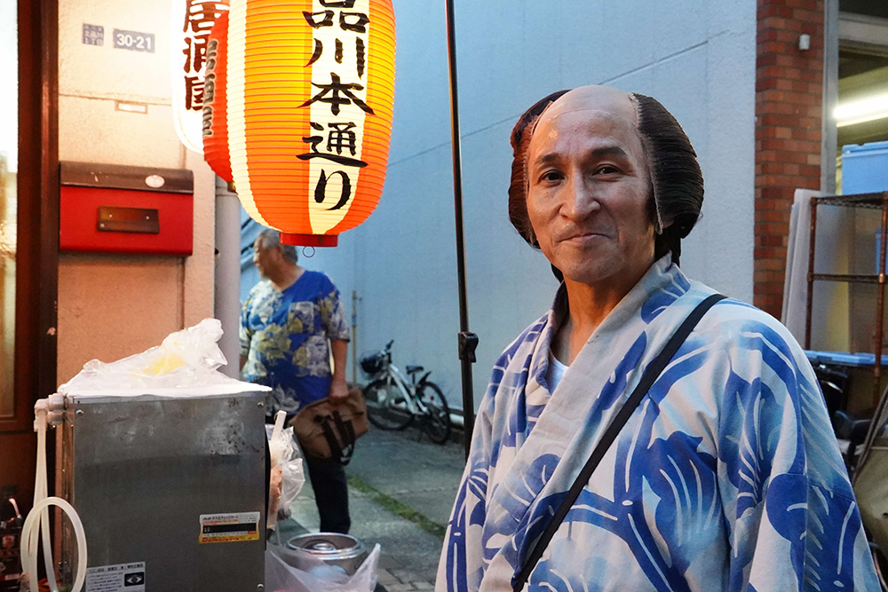 おいらん道中の様子