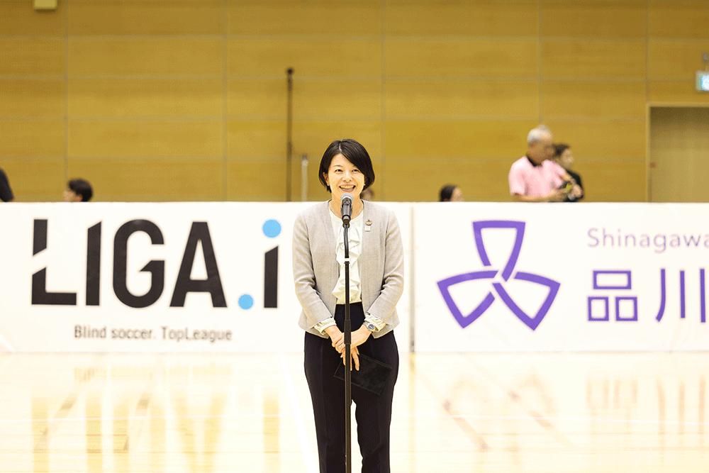 森澤区長のあいさつの写真