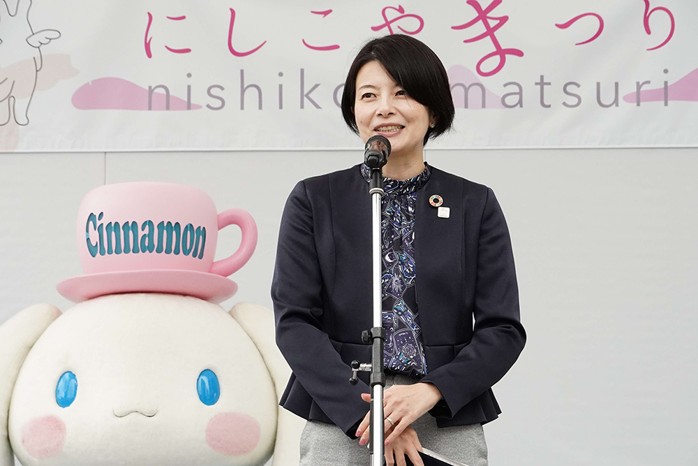 森澤区長の挨拶の写真