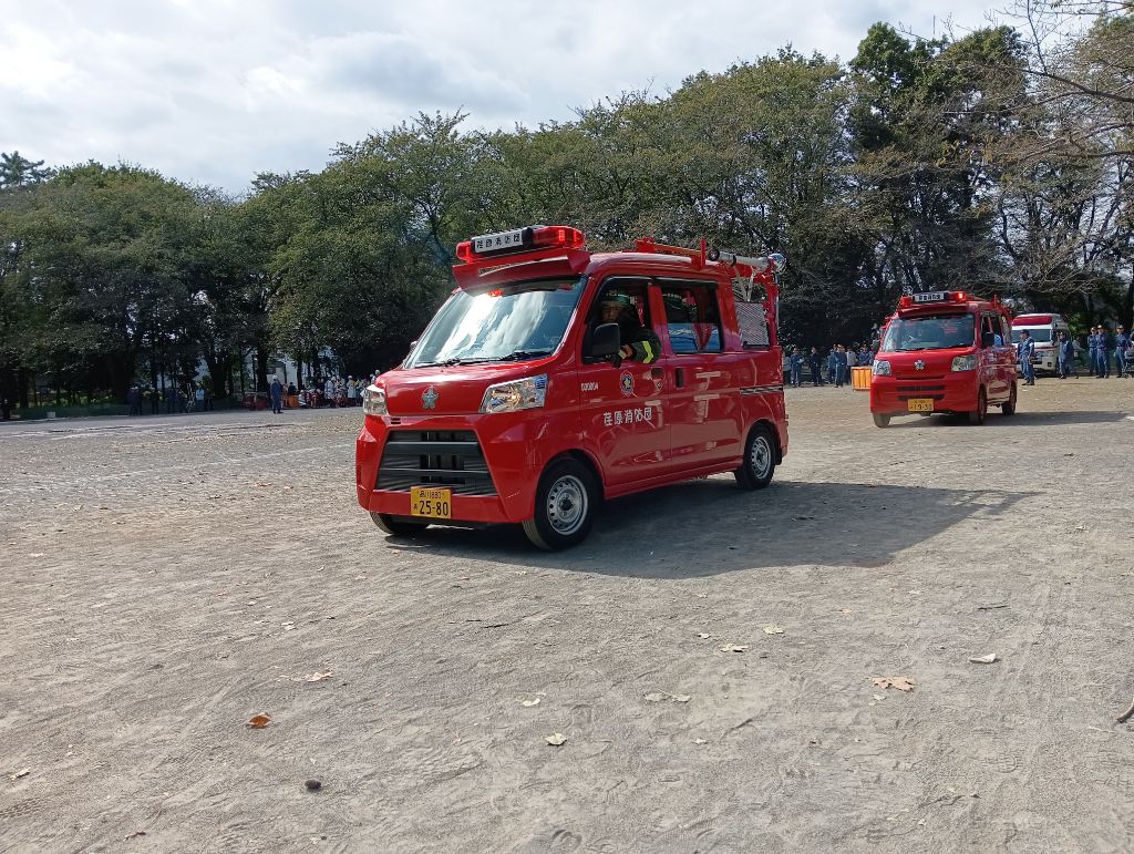 消防団消防車