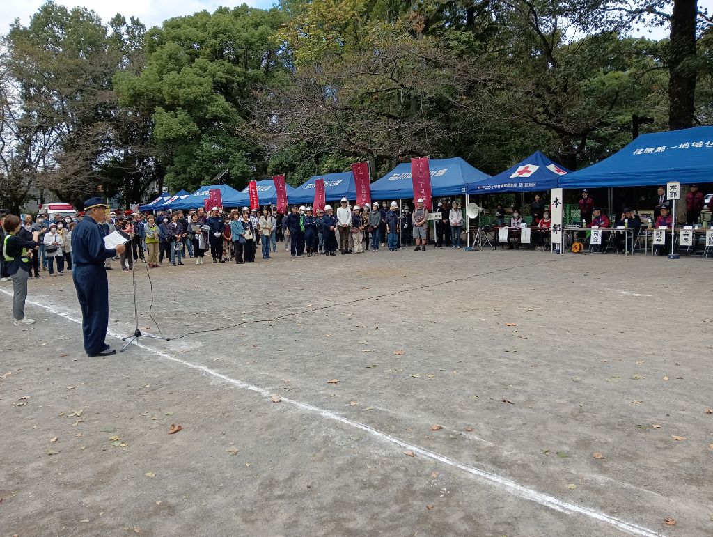 開会式参加者の方々
