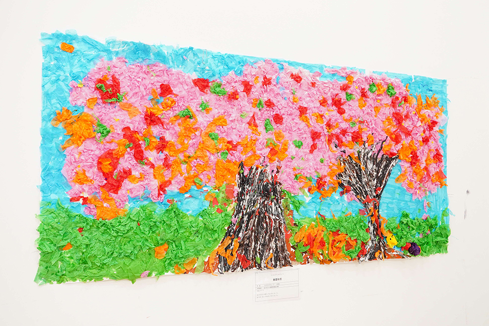 障害者作品展の様子
