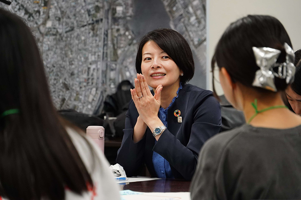 森澤区長が説明をする画像