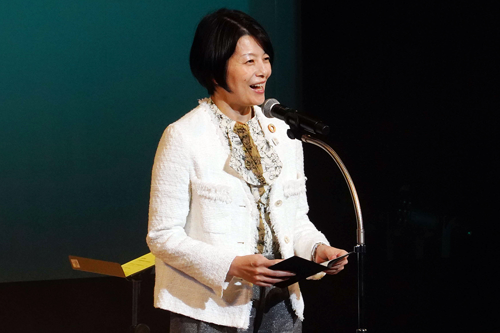 森澤区長のあいさつの写真