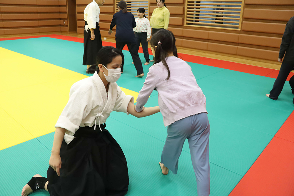 合気道体験の画像