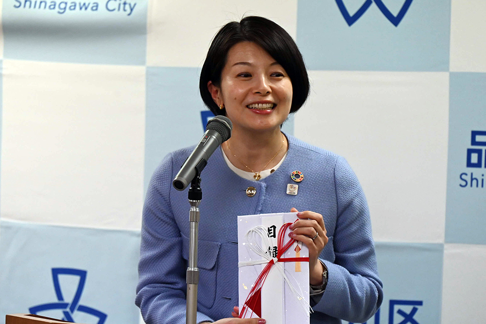 森澤区長あいさつ写真