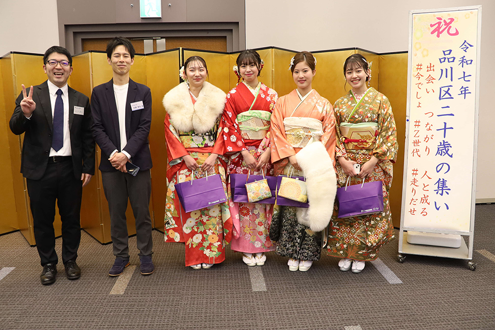 恩師と参加者の画像