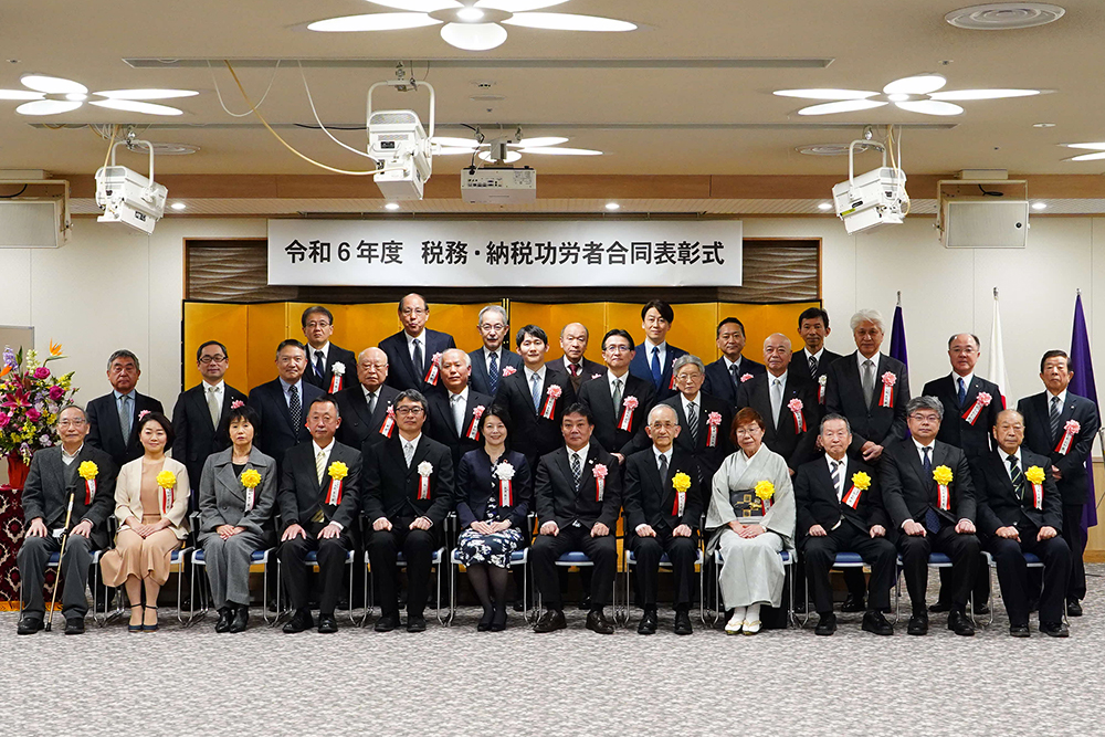 区受賞者集合写真