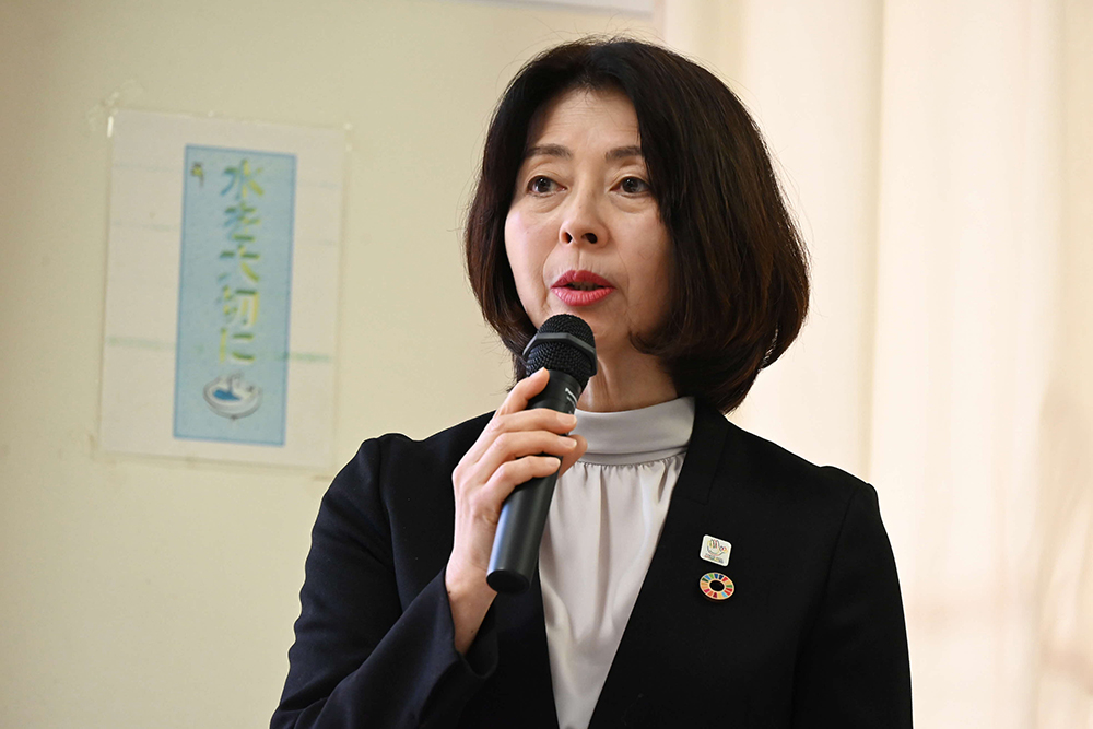 伊崎教育長の写真