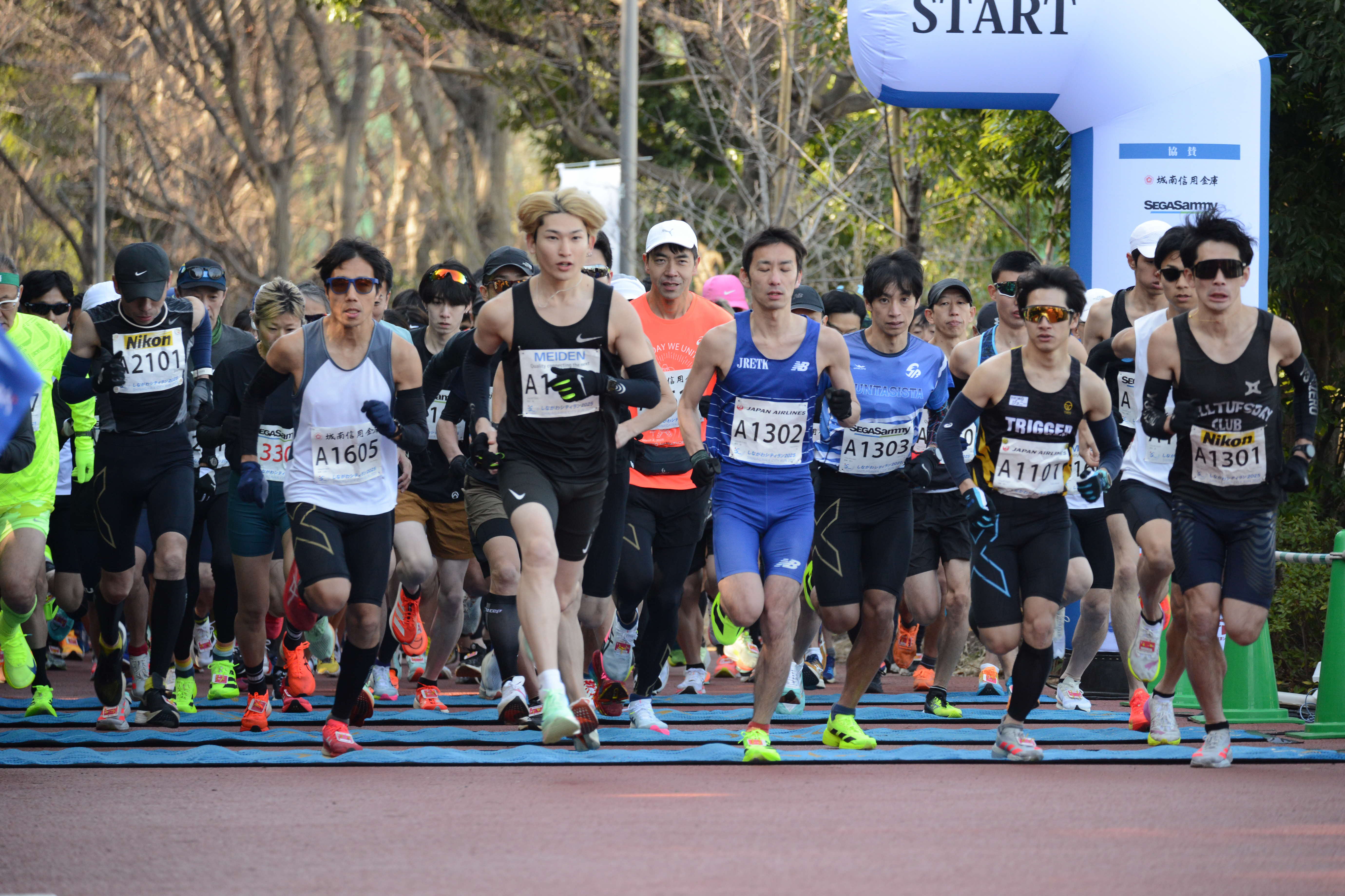 10キロメートルランナースタート