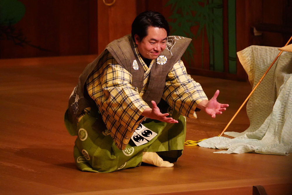 国際手話をやっている様子の写真