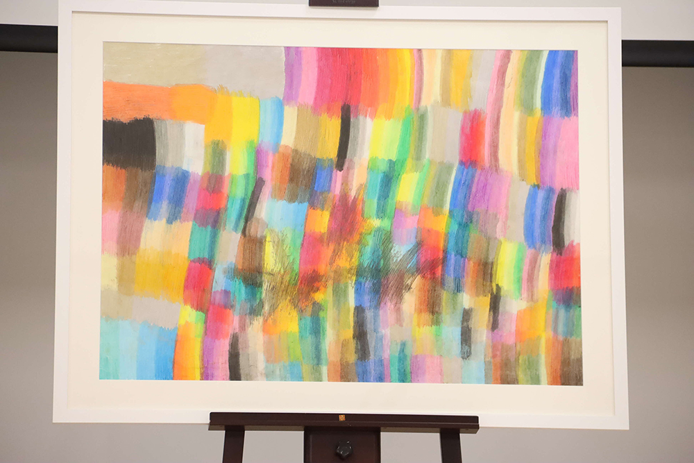 ブランドデザインのアート作品の画像