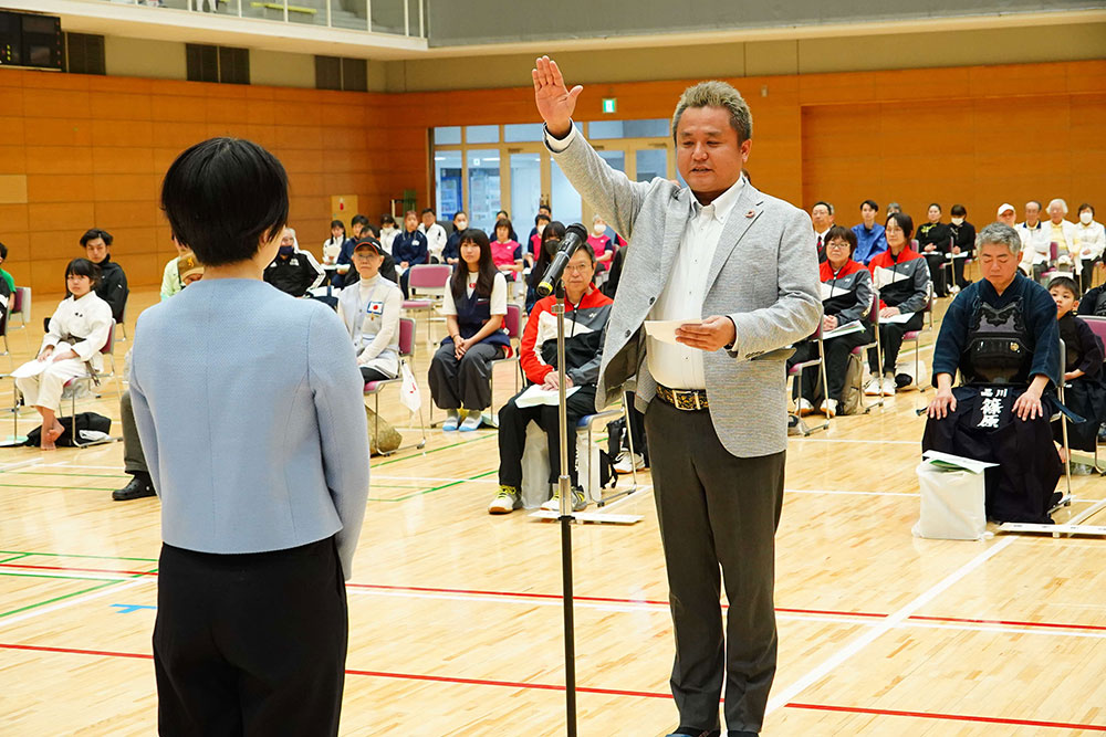 選手宣誓の写真