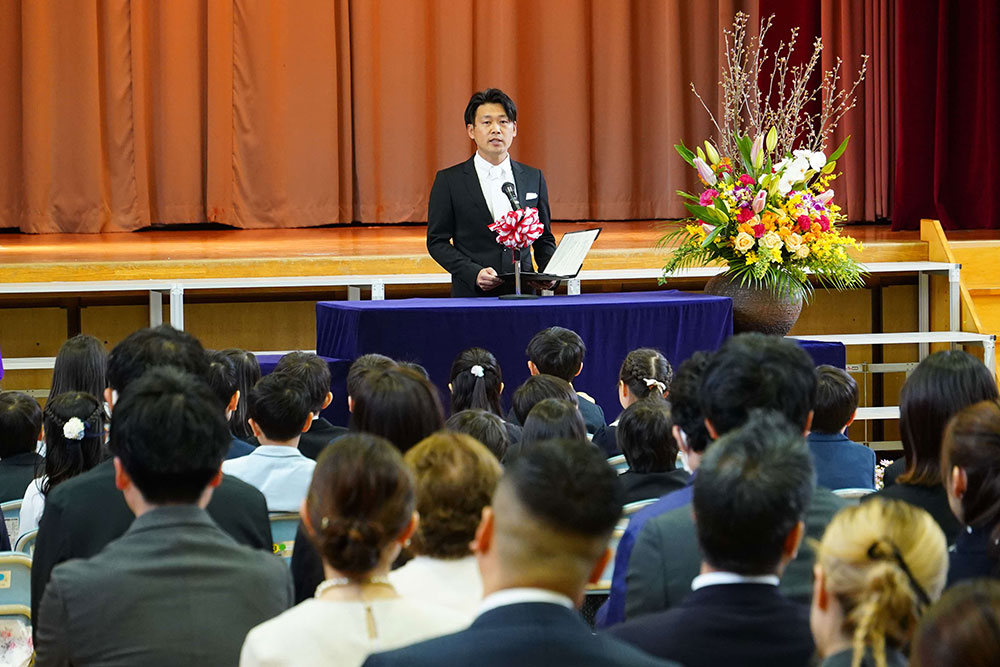 PTA会長挨拶の写真